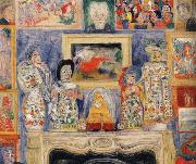 James Ensor Interior with Three Portraits Spain oil painting reproduction